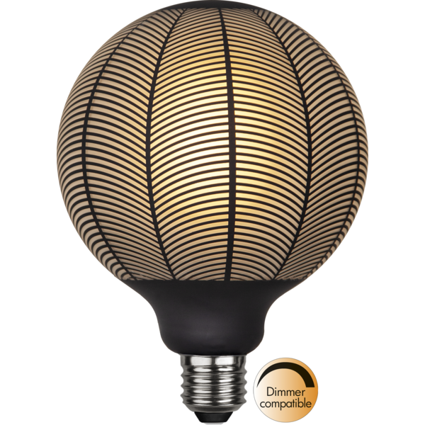 LED Lamp E27 G125 Graphic image 2