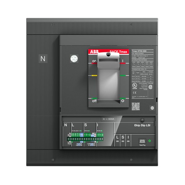 XT5N 600 Ekip Dip LSIG 600 4p FF UL/CSA image 1