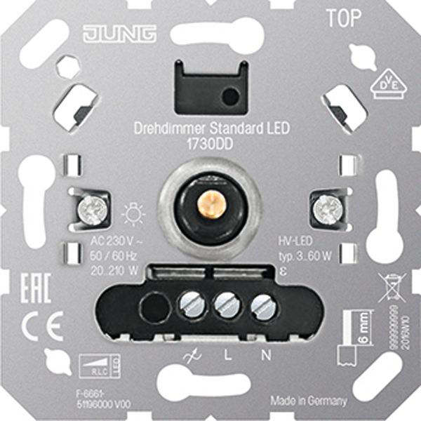 Standard rotary dimmer LED 1730DD image 2