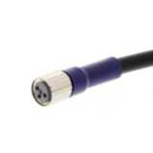 Sensor cable, M8 straight socket (female), 3-poles, PVC standard cable image 2