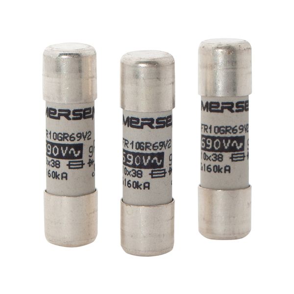 Cylindrical fuse-link gG 10x38 IEC 500VAC 16A With Visual Indicator image 3