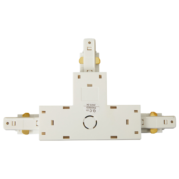 Primo Single Circuit T Connector Right Earth Outside White image 6