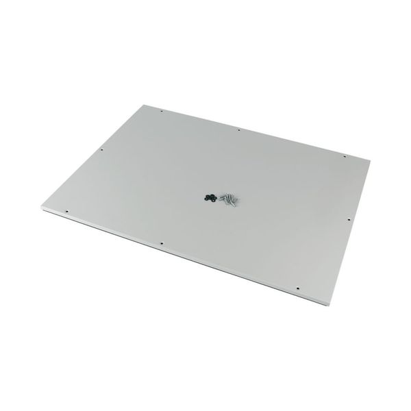 Top plate for OpenFrame, closed, W=1200mm, grey image 3