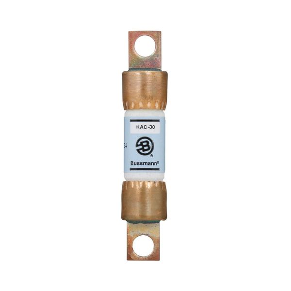 Eaton Bussmann series Tron KAC high speed fuse, 10A, 200 kAIC, Non Indicating, High speed fuse, Blade end X blade end, Stud image 28