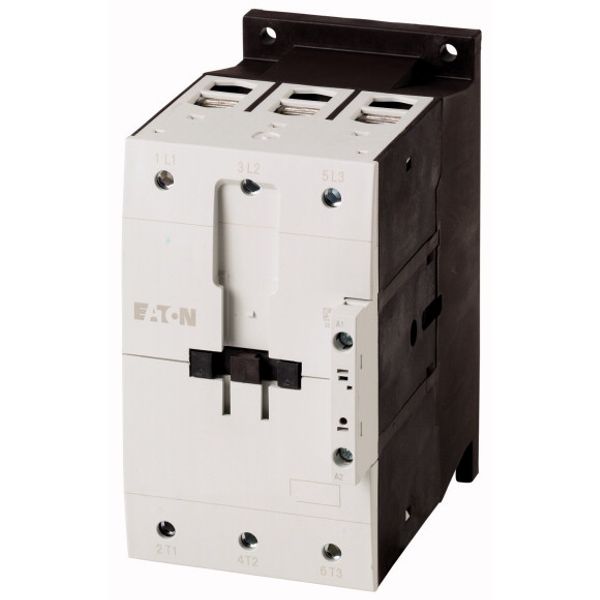 Contactor, 3 pole, 380 V 400 V 37 kW, 115 V 60 Hz, AC operation, Screw terminals image 1