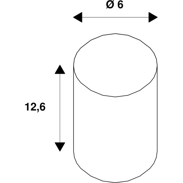 Stainless steel spike for HELIA LED SPOT image 2