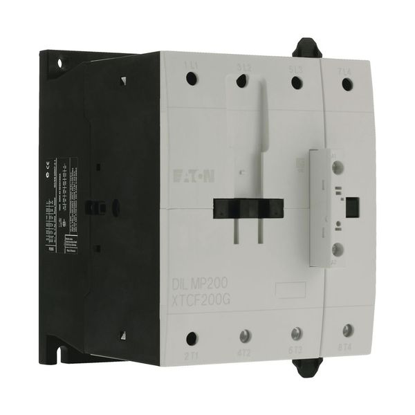 Contactor, 4 pole, 200 A, RDC 24: 24 - 27 V DC, DC operation image 10