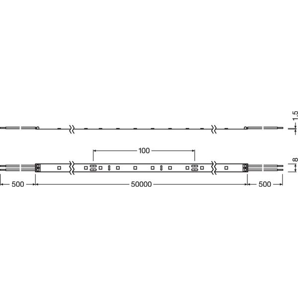 LED STRIP VALUE-600 50 meter reel -600/830/50 image 4