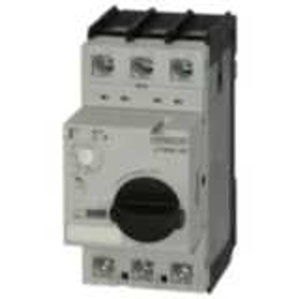 Motor-protective circuit breaker, rotary type, 3-pole, 0.4-0.63 A image 1