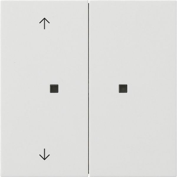 RF op.top 2-g arrows KNX Gira F100 p.white image 1