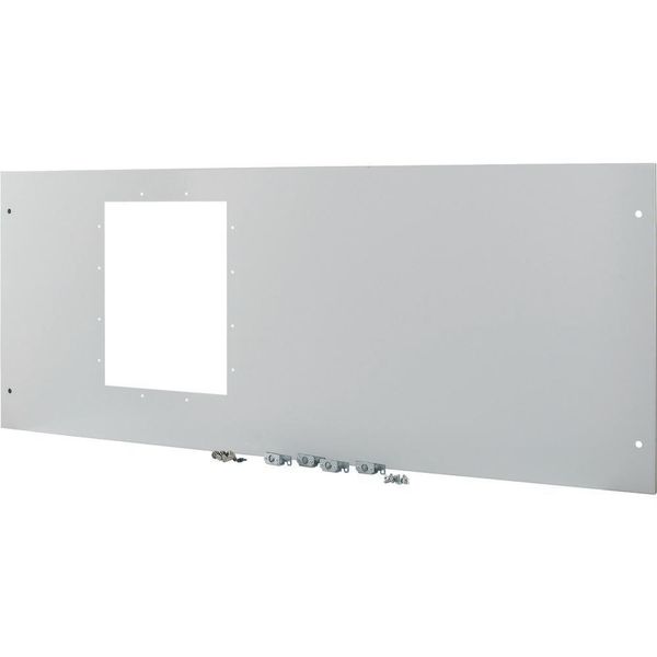 Front cover for IZM63, withdrawable, HxW=550x1350mm, grey image 3