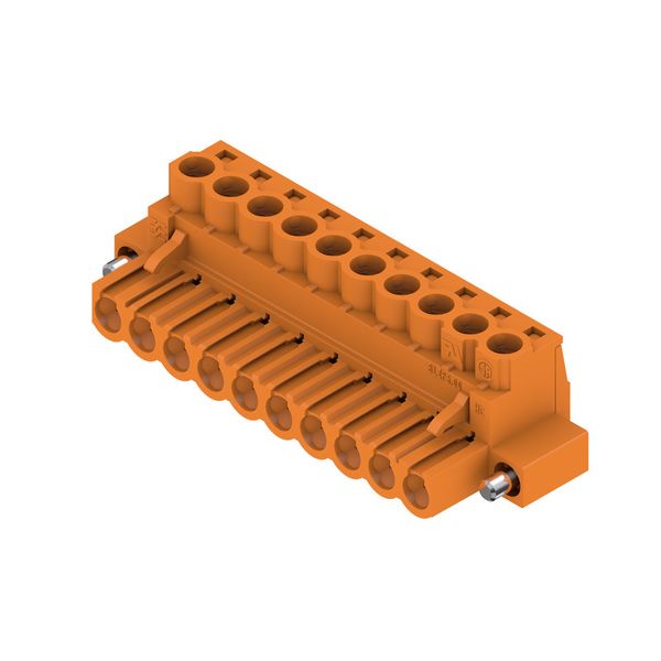 PCB plug-in connector (wire connection), 5.00 mm, Number of poles: 10, image 4