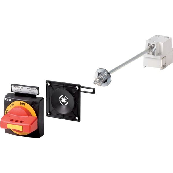 Main switch assembly kit, on the right side, red, actuated in the front image 4