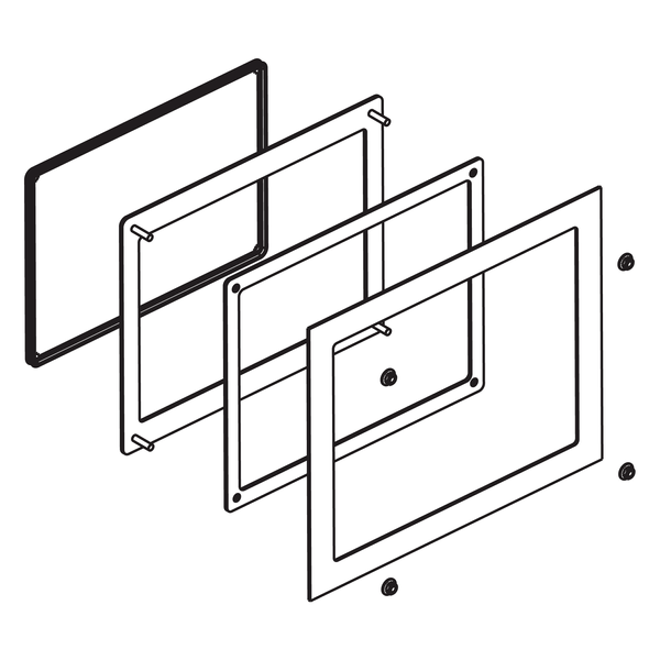 Cutout Adapter for Modular/S-Panel (19w) image 1