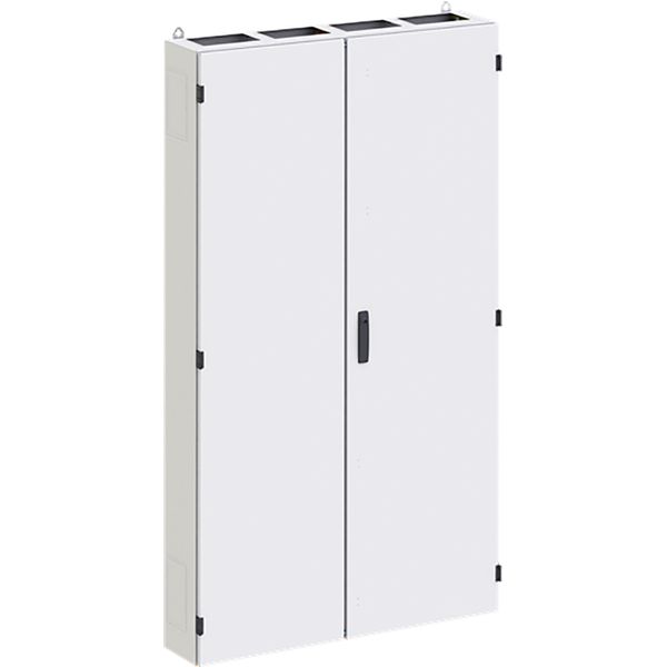 TW412G Floor-standing cabinet, Field Width: 4, Number of Rows: 12, 1850 mm x 1050 mm x 350 mm, Grounded, IP55 image 1