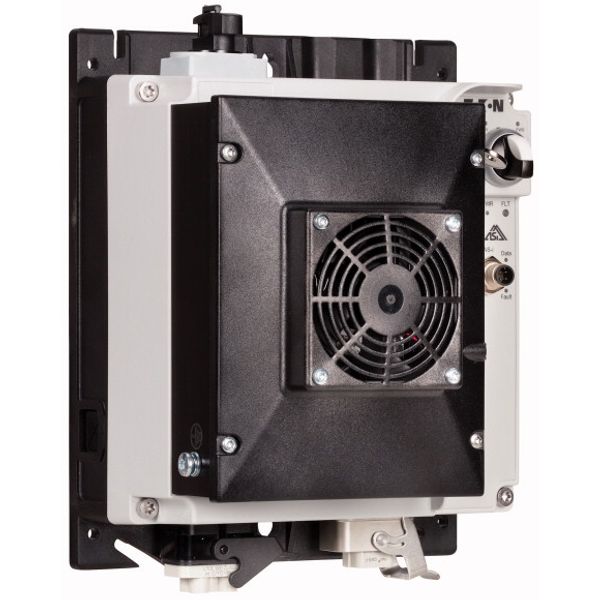Speed controllers, 8.5 A, 4 kW, Sensor input 4, 230/277 V AC, AS-Interface®, S-7.4 for 31 modules, HAN Q4/2, with manual override switch, with fan image 4