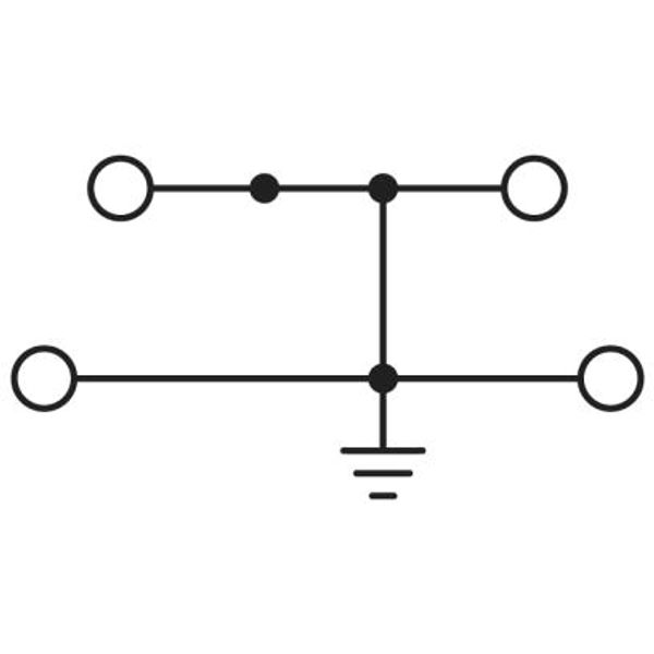 Ground-double-level terminal block STTB 1,5-PE image 2