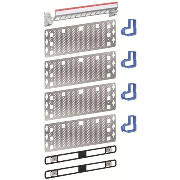 UZS660M Enclosure accessories , 872 mm x 384 mm x 40 mm, 60 SU, IP30 image 5