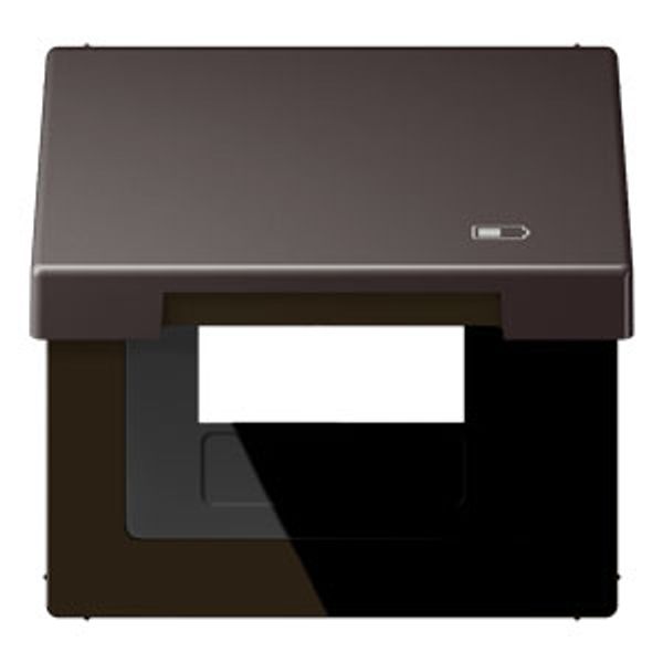 Hinged lid USB with centre plate AL2990KLUSBD image 3
