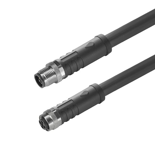 Sensor-actuator Cable (assembled), Connecting line, M12 / M12, Number  image 2