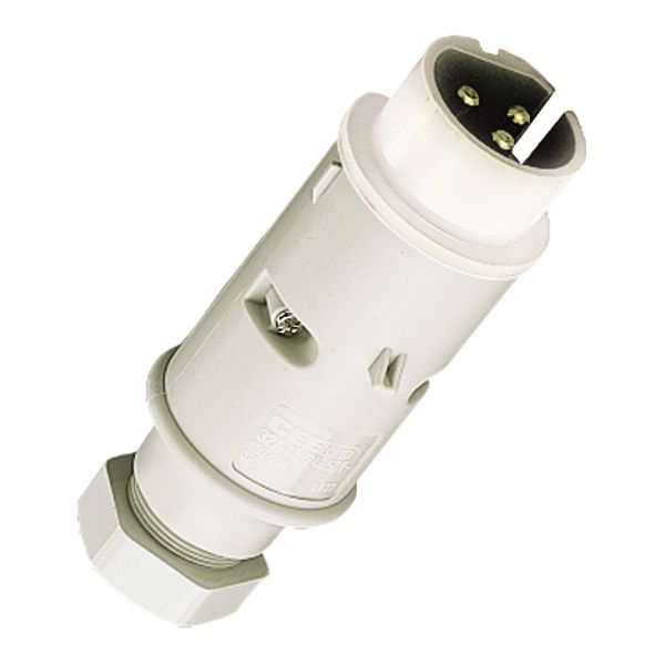 Plug, 16A2p10h, low voltage, IP44 image 1