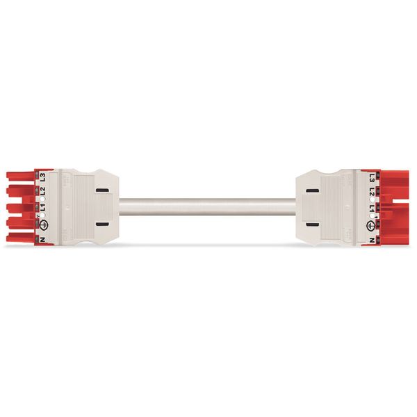 pre-assembled interconnecting cable;Eca;Socket/plug;red image 5