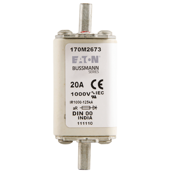 High-speed fuse (uR) S3 DIN43620 200kA 690V 800A aR protection type image 2