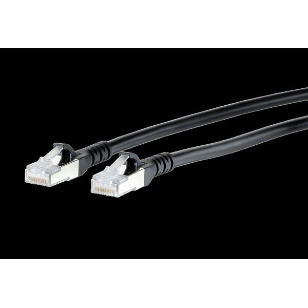 Patch cord Cat.6A AWG 26 5.0 m black image 2