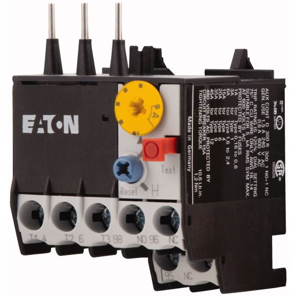Overload relay, Ir= 0.24 - 0.4 A, 1 N/O, 1 N/C, Direct mounting image 3