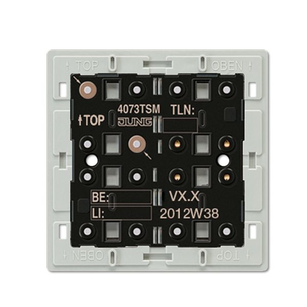 Push button KNX Standard pb module 3-gang image 2
