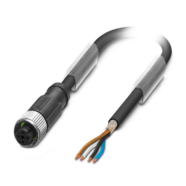 SAC-4P-45,0-500/M12FS SH - Sensor/actuator cable image 2