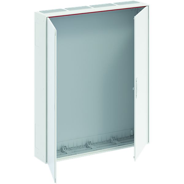 A48 ComfortLine A Wall-mounting cabinet, Surface mounted/recessed mounted/partially recessed mounted, 384 SU, Isolated (Class II), IP44, Field Width: 4, Rows: 8, 1250 mm x 1050 mm x 215 mm image 1