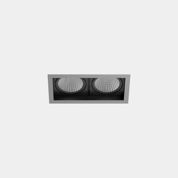Downlight MULTIDIR TRIM SMALL 21.4W LED neutral-white 4000K CRI 90 17.6º ON-OFF Grey IN IP20 / OUT IP54 2320lm image 1