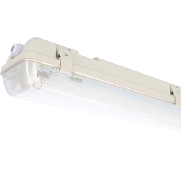 LED TL Luminaire with Tube - 2x20.5W 150cm 6200lm 4000K IP65  image 1