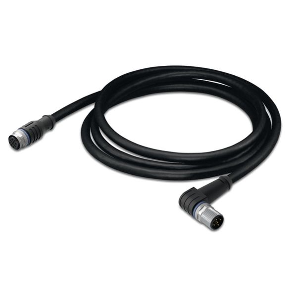 Sensor/Actuator cable M12A socket straight M12A plug angled image 3