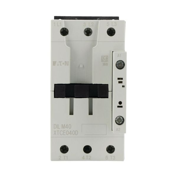 Contactor, 3 pole, 380 V 400 V 18.5 kW, 220 V 50/60 Hz, AC operation, Screw terminals image 13