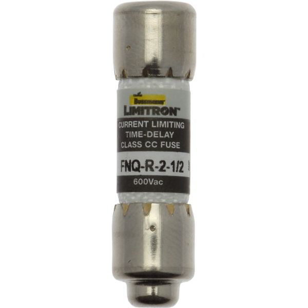 Fuse-link, LV, 2.5 A, AC 600 V, 10 x 38 mm, 13⁄32 x 1-1⁄2 inch, CC, UL, time-delay, rejection-type image 1