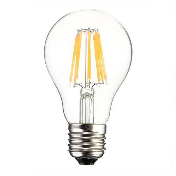 LED Bulb Filament E27 5W A60 2700K 640lm INESA 60053 image 1