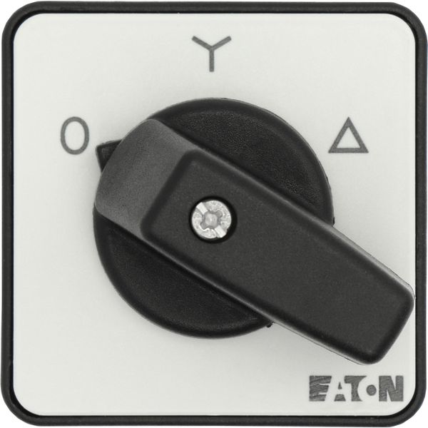 Star-delta switches, T0, 20 A, flush mounting, 4 contact unit(s), Contacts: 8, 60 °, maintained, With 0 (Off) position, 0-Y-D, Design number 8410 image 19