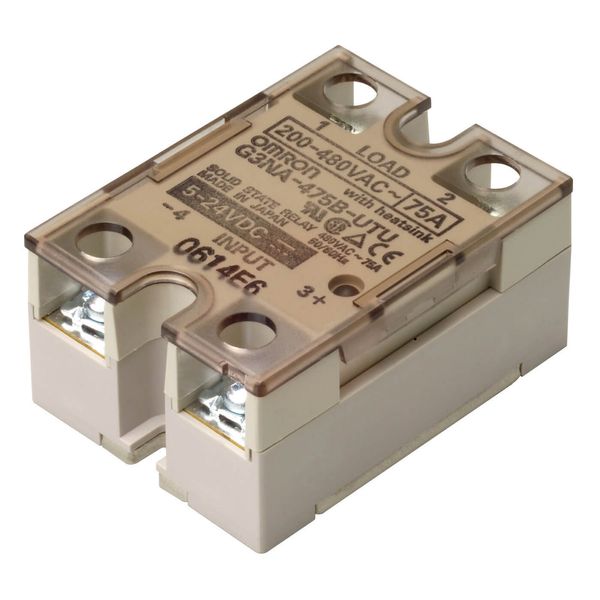 Solid state relay, surface mounting, zero crossing, 1-pole, 75 A, 200 image 2