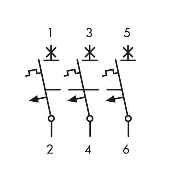 Miniature Circuit Breaker (MCB) AMPARO 10kA, C 40A, 3-pole image 9