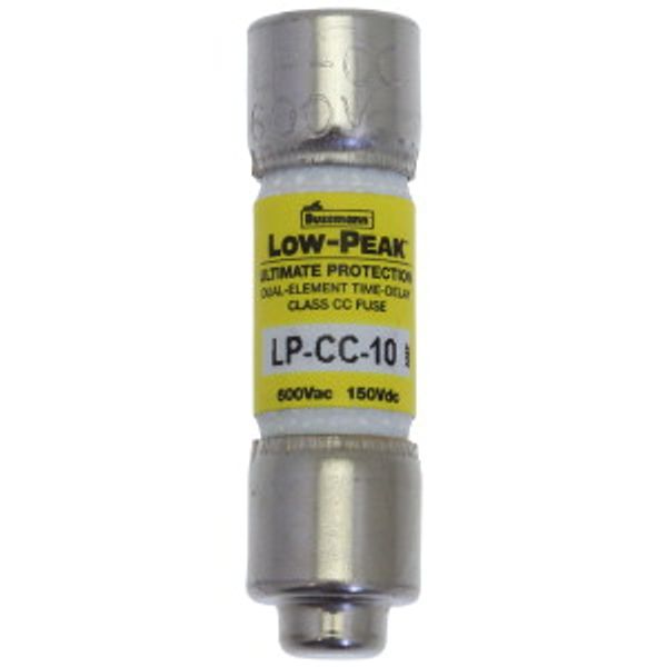 Fuse-link, LV, 10 A, AC 600 V, 10 x 38 mm, CC, UL, time-delay, rejection-type image 10