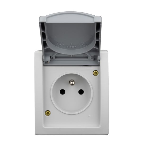 Pin socket outlet, cage clamps, VISIO IP 54 image 4