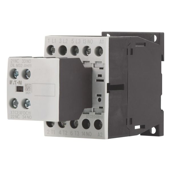 Contactor, 380 V 400 V 5.5 kW, 2 N/O, 1 NC, 230 V 50/60 Hz, AC operation, Screw terminals image 4