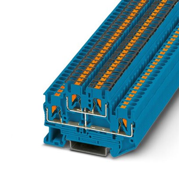 Double-level terminal block Phoenix Contact PTTB 2,5-PV BU 500V 22A image 1