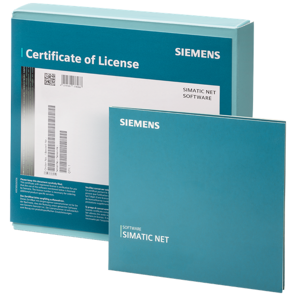 Powerpack  SOFTNET-IE S7 V17 SP1 expansion SOFTNET-IE S7 Lean to SOFTNET-IE S7 V17; floating license; license key for download; class A; 2 languages (de,en); for Windows® 10 Professional/Enterprise (64 bit)  6GK1704-1CW17-0AK1 image 1