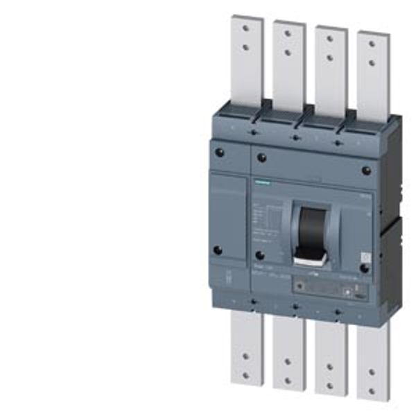 circuit breaker 3VA2 IEC Frame 1250 breaking capacity class C Icu=110 kA @ 415 V 4-pole line protection ETU340  ELISA  LI image 1