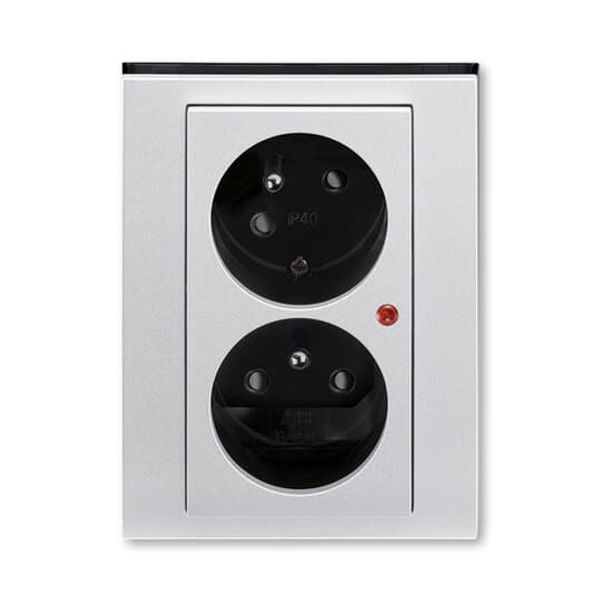 5593H-C02357 70 Double socket outlet with earthing pins and surge protection ; 5593H-C02357 70 image 2