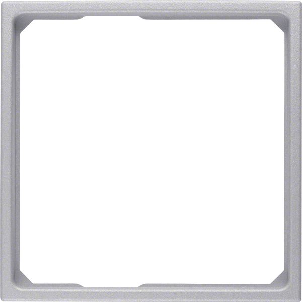 Adapter ring for centre plate 50 x 50 mm, B.7, al., matt, lacq. image 1