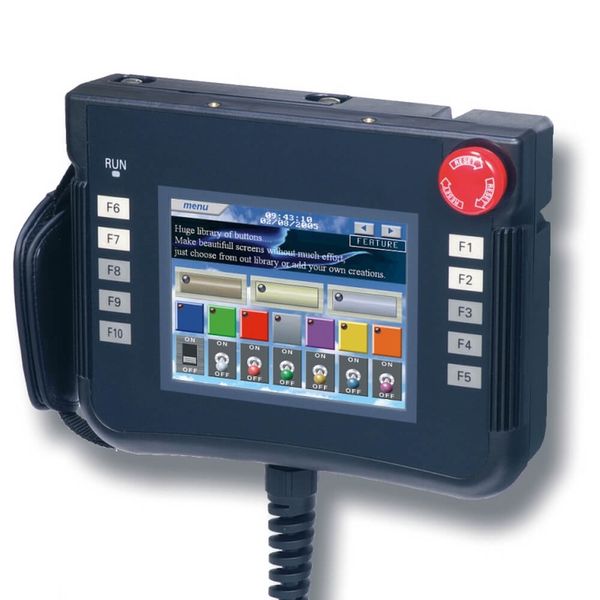 Handheld programmable terminal (HMI / touch screen), 5.7 inch, STN, 25 image 2